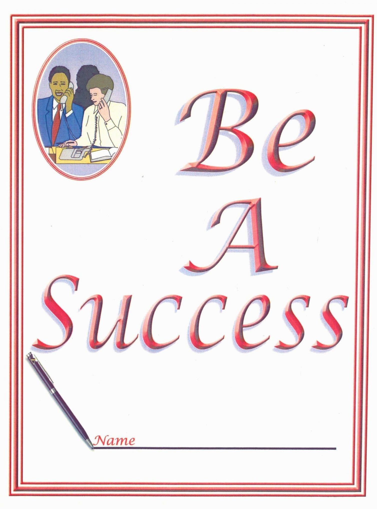 Be A Success Book, by Ella Davis
